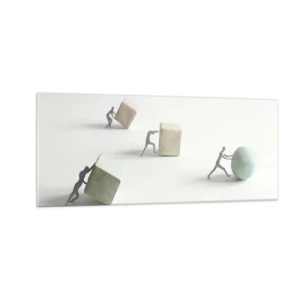 Glasbild - Bild auf glas - Pures Leben - 100x40 cm