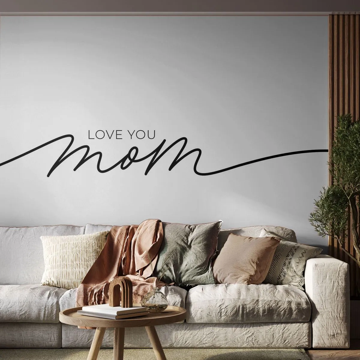 Fototapete Standard Eco - Große Emotionen - Typografie, Bejahung, Maxime - 450x315 cm