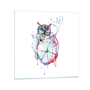 Glasbild - Bild auf glas - Von Natur aus klug - 30x30 cm