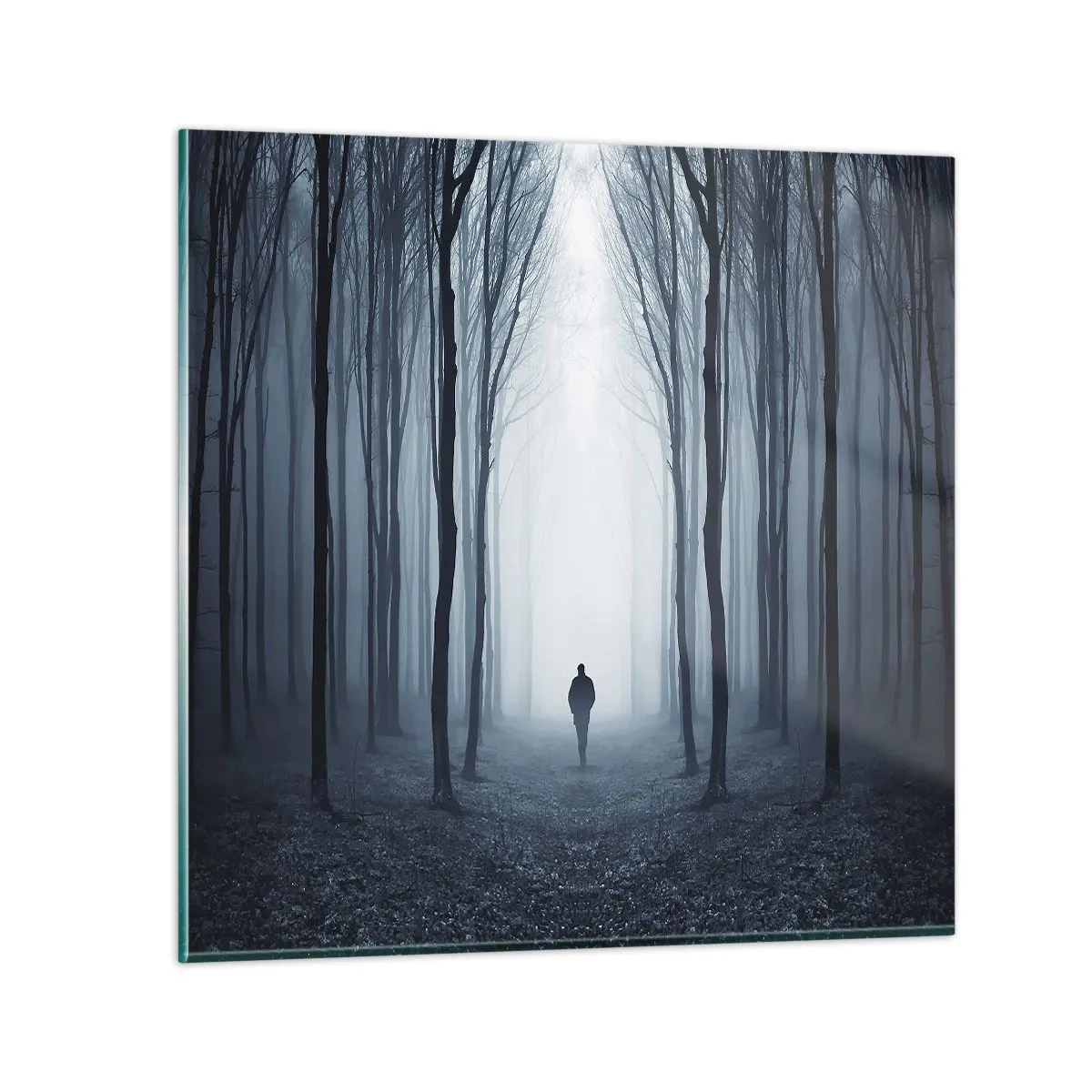 Glasbild - Bild auf glas - Alles einfach und übersichtlich - 60x60 cm