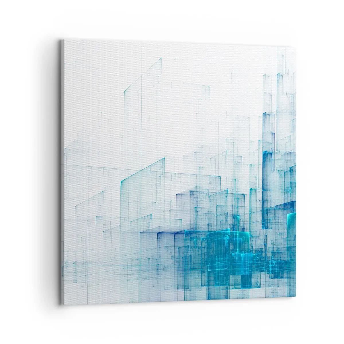 Bild auf Leinwand - Leinwandbild - Wie der Raum wgeschaffen urde - 50x50 cm