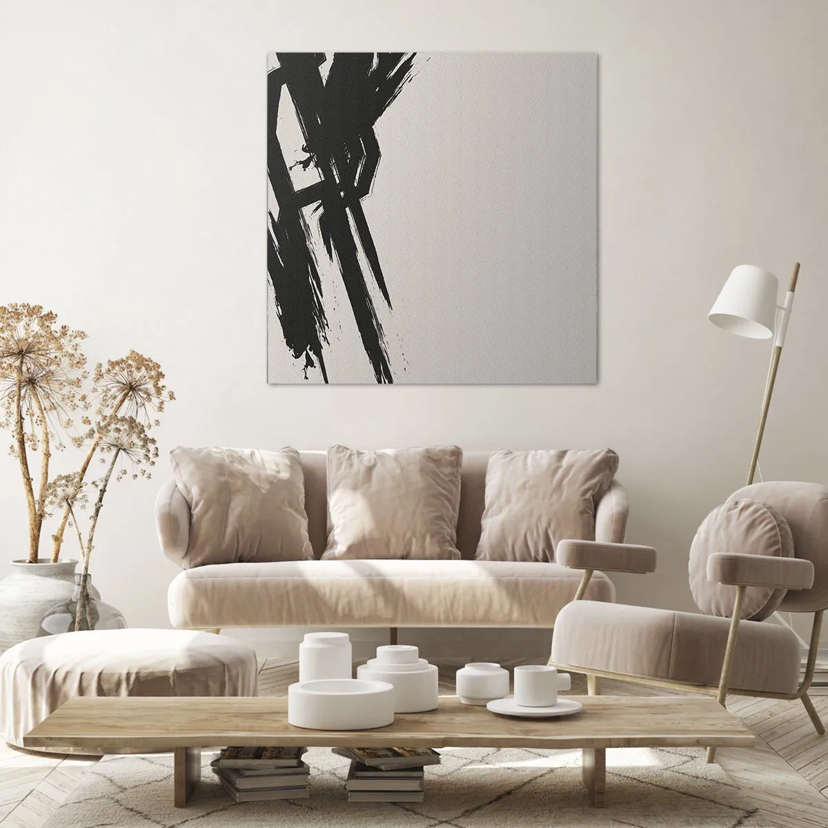 Bild auf Leinwand - Leinwandbild - Unaufhaltsamer Trieb - 60x60 cm