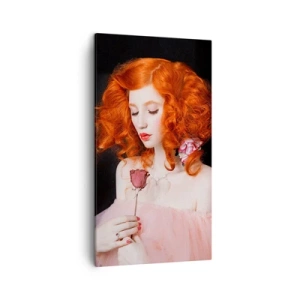 Bild auf Leinwand - Leinwandbild - Im barocken Stil - 45x80 cm