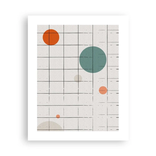 Poster - Gefangen. Wir oder sie? - 40x50 cm