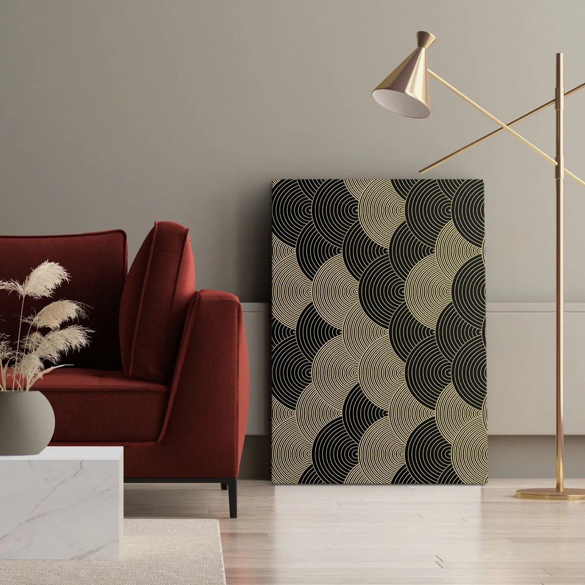 Bild auf Leinwand - Leinwandbild - Einheit in der Vielfalt - 45x80 cm