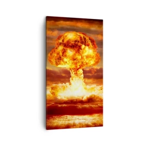 Bild auf Leinwand - Leinwandbild - Und das Ende wird kommen - 45x80 cm