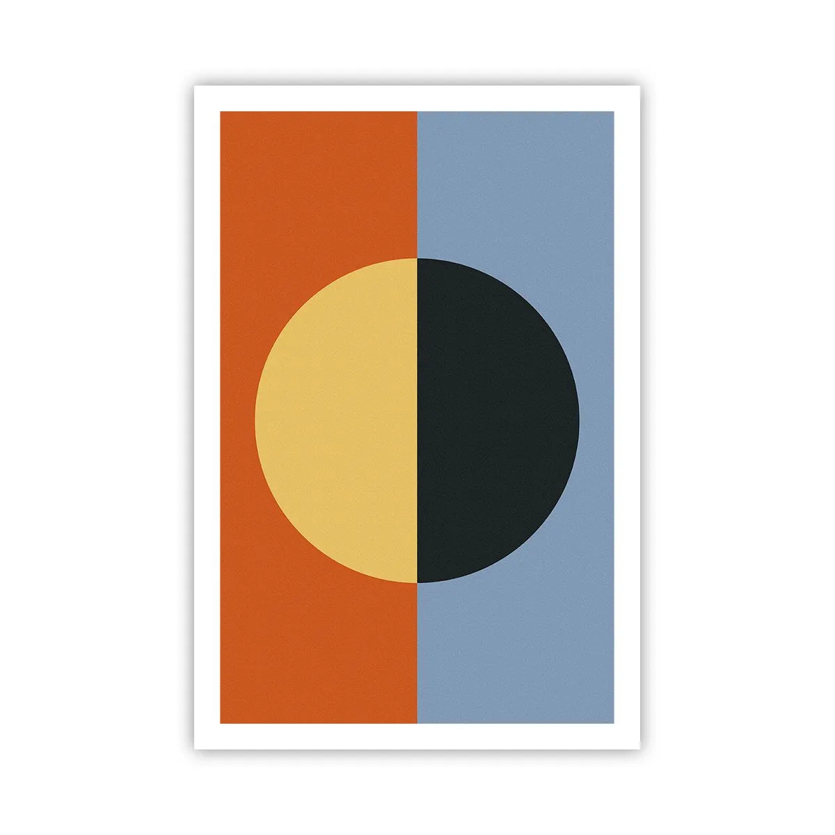 Poster - Eine Komposition aus Wärme und Kühle - 61x91 cm
