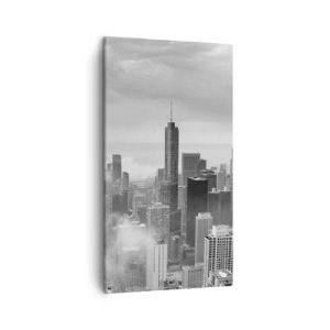 Bild auf Leinwand - Leinwandbild - Amerikanische Landschaft - 45x80 cm