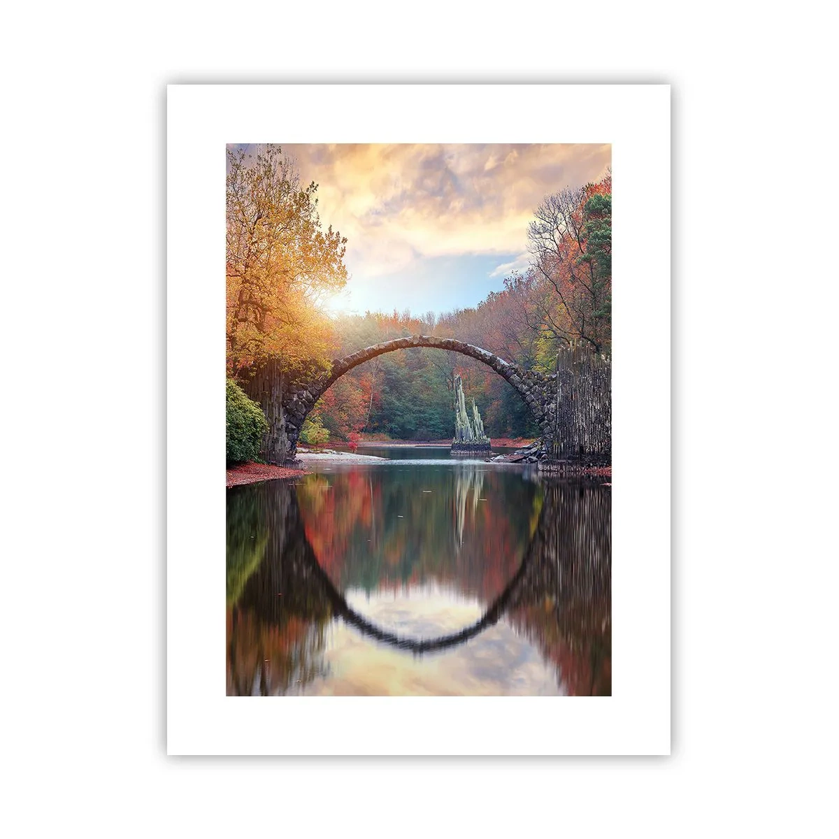 Poster - Auf der anderen Seite des Spiegels - 30x40 cm