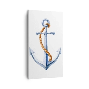 Bild auf Leinwand - Leinwandbild - Ahoi Abenteuer! - 45x80 cm