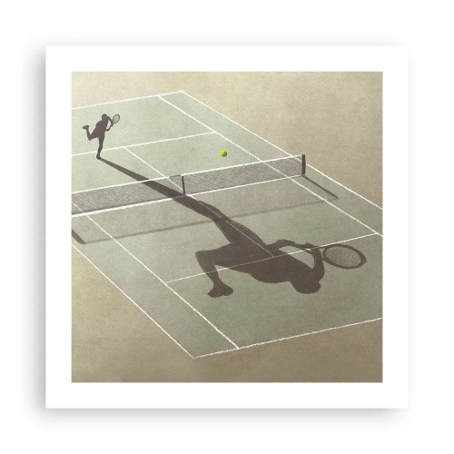 Poster - Überwinde dich selbst - 50x50 cm