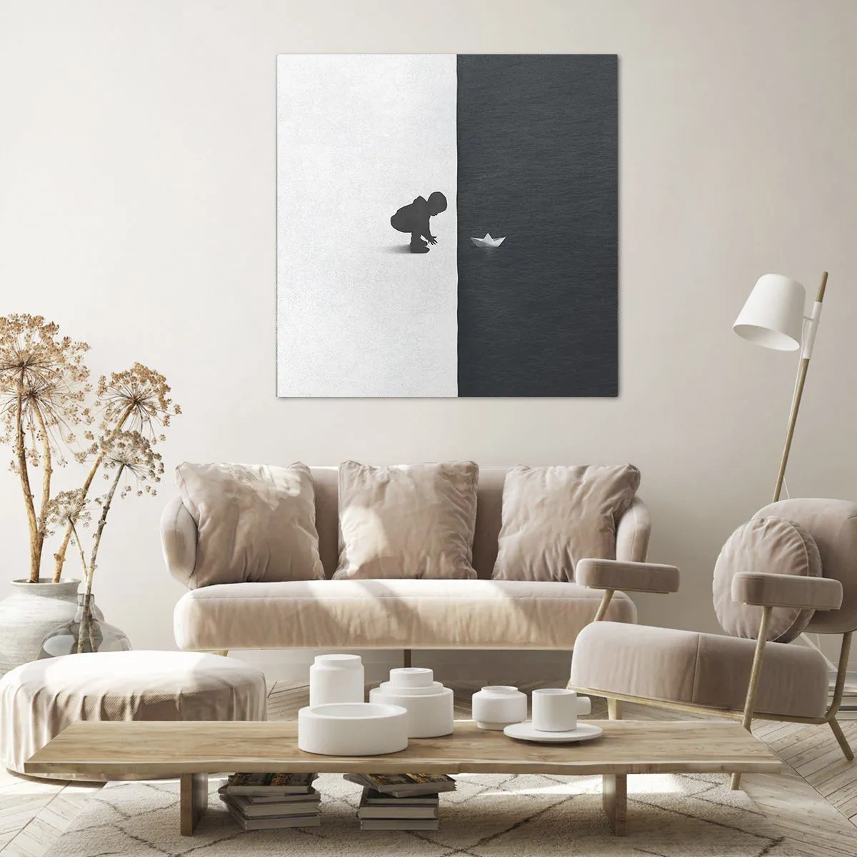 Bild auf Leinwand - Leinwandbild - Tolle Expedition - 60x60 cm