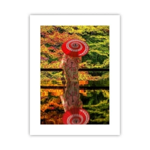 Poster - Im Tempel der Natur - 30x40 cm