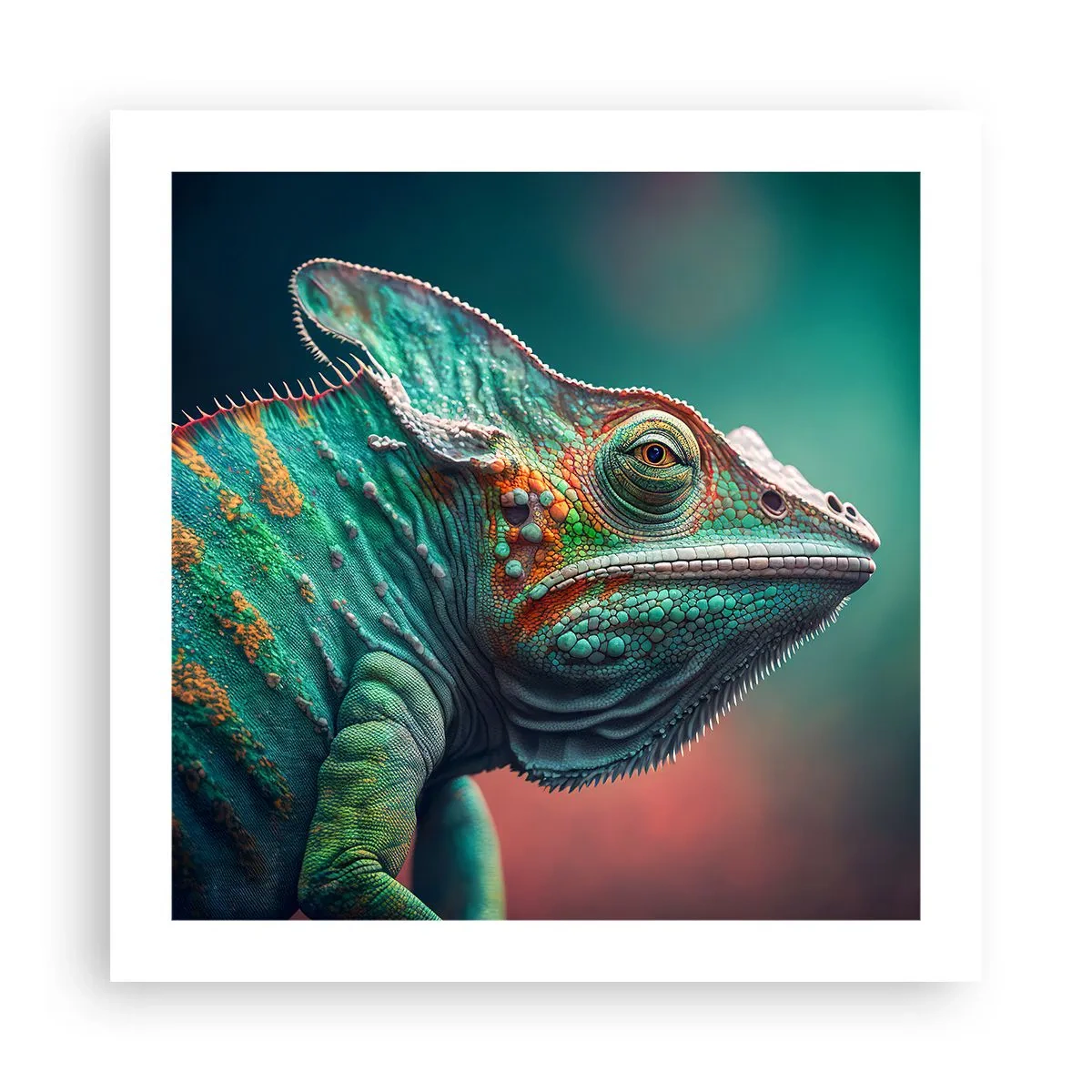 Poster - Siehst du mich? Nicht gut… - 50x50 cm