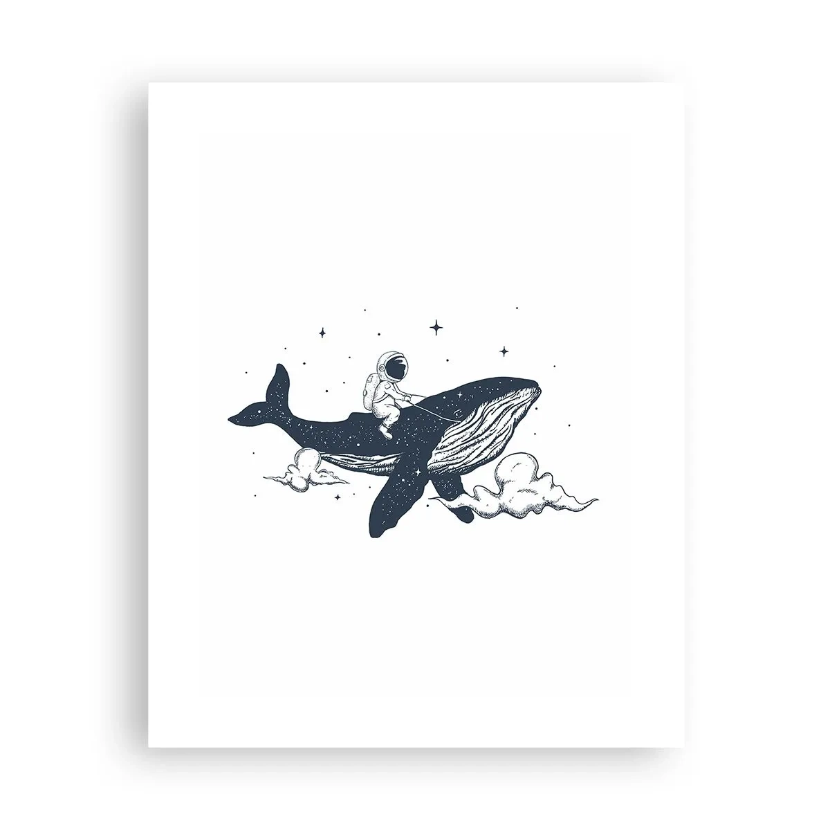 Poster - Weltraumabenteuer - 40x50 cm