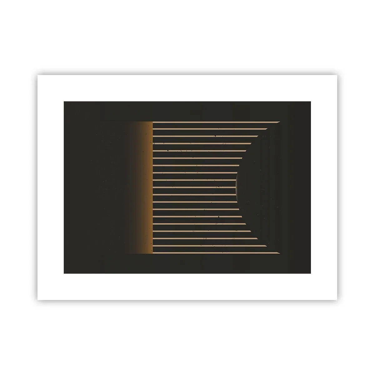 Poster - Die Dunkelheit erkunden - 40x30 cm