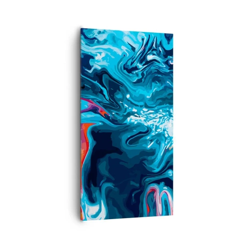 Bild auf Leinwand - Leinwandbild - Reise ins Zentrum des Himmels - 65x120 cm