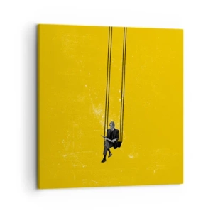 Bild auf Leinwand - Leinwandbild - Tag wie jeder andere - 50x50 cm