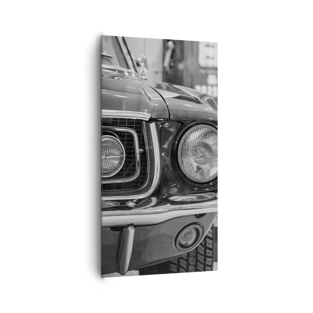 Bild auf Leinwand - Leinwandbild - Wilder Ritt - 65x120 cm