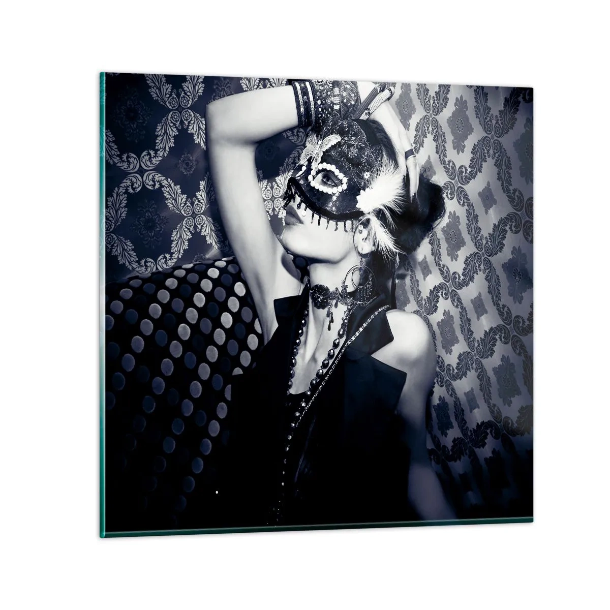 Glasbild - Bild auf glas - Dekorationen, Ornamente, Muster ... - 40x40 cm