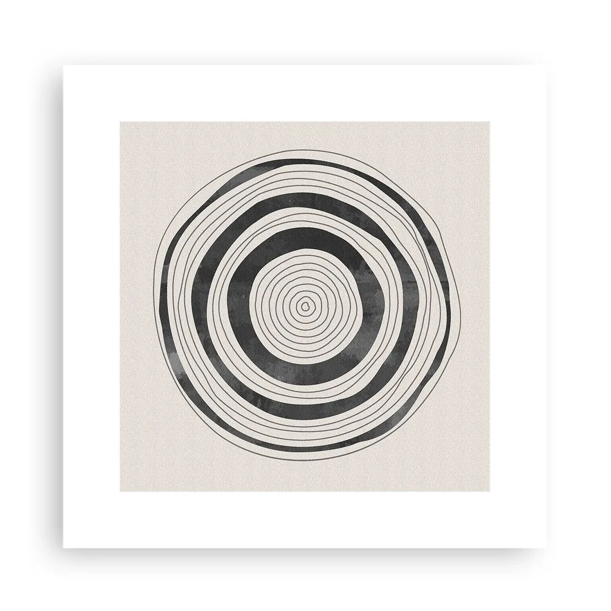 Poster - Wichtig ist, was dazwischen liegt - 30x30 cm