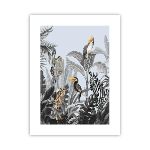 Poster - Afrikanisches Märchen - 30x40 cm