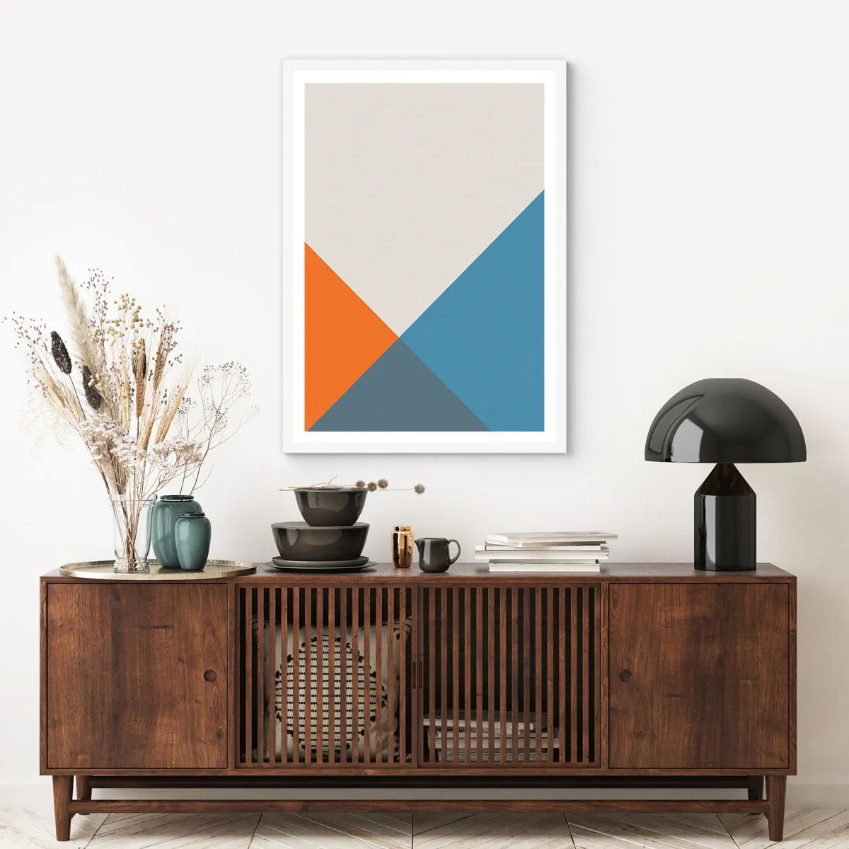 Poster in einem weißen Rahmen - In einem Winkel… - 70x100 cm