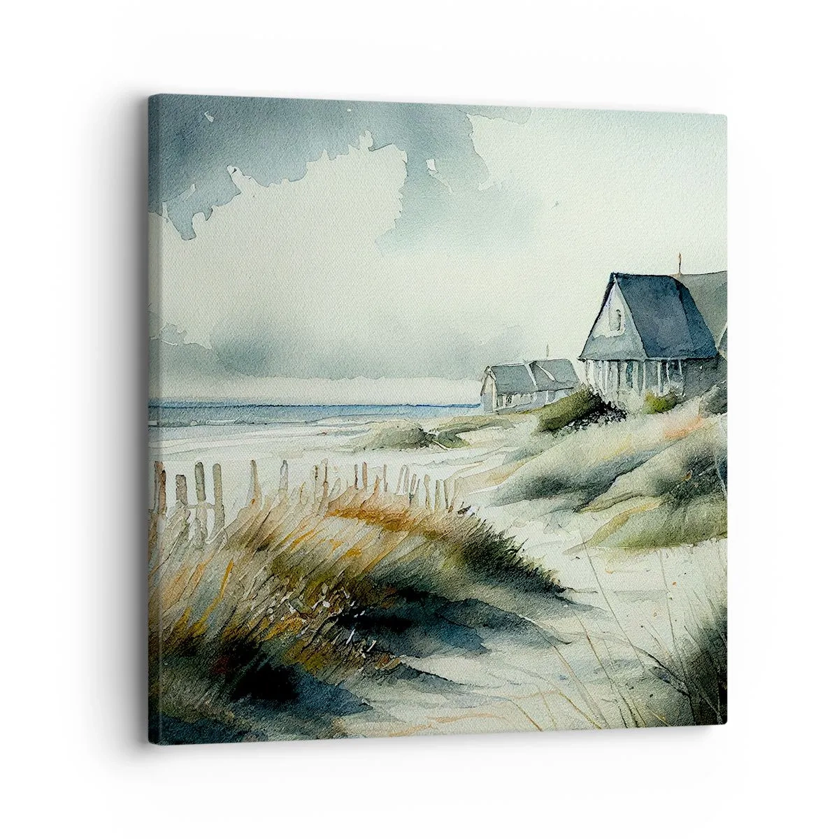 Bild auf Leinwand - Leinwandbild - Abseits vom Trubel - 30x30 cm