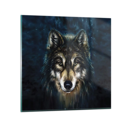 Glasbild - Bild auf glas - Alpha? Und Omega - 30x30 cm