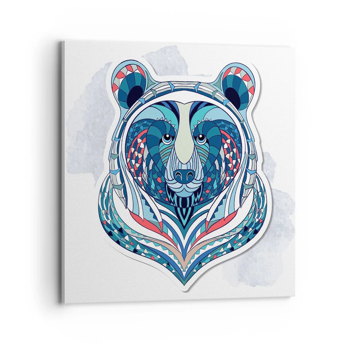 Bild auf Leinwand - Leinwandbild - Eviva Grönland! - 70x70 cm