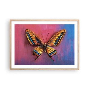 Poster in einem Rahmen aus heller Eiche - Ein Juwel der Natur - 70x50 cm