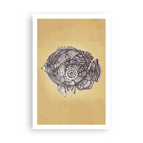 Poster - Aus dem Ozean der Ornamente - 61x91 cm