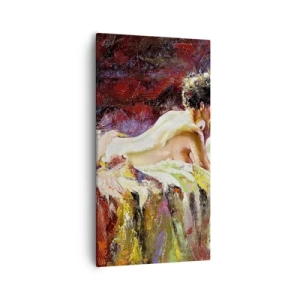 Bild auf Leinwand - Leinwandbild - Venus in Gedanken - 55x100 cm