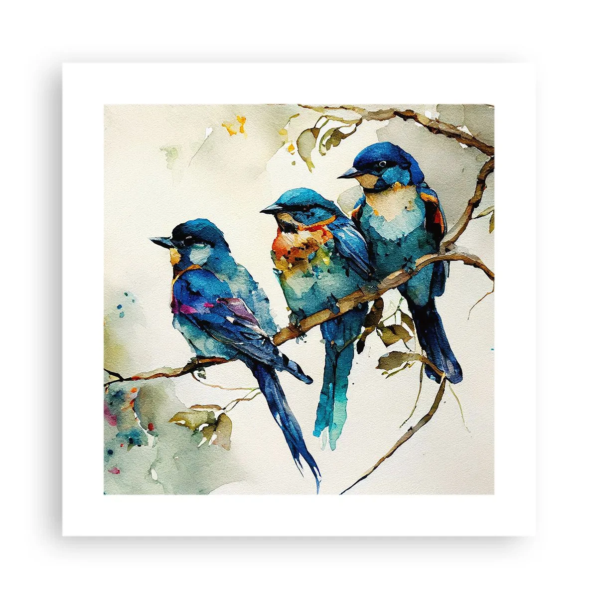 Poster - War er beleidigt? - 40x40 cm