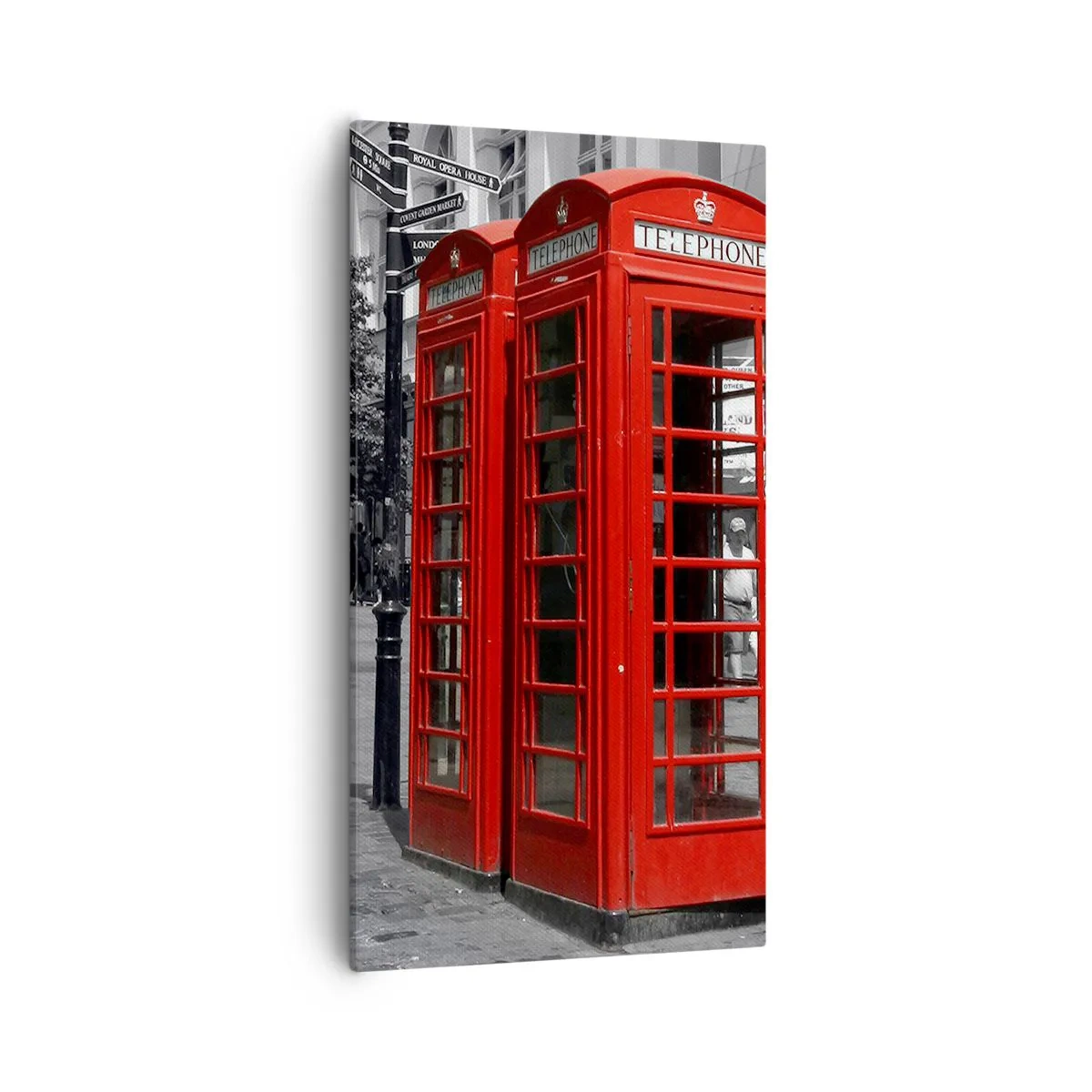 Bild auf Leinwand - Leinwandbild - , - 55x100 cm