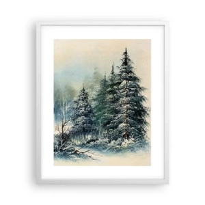 Poster in einem weißen Rahmen - Bereit für Weihnachten - 40x50 cm