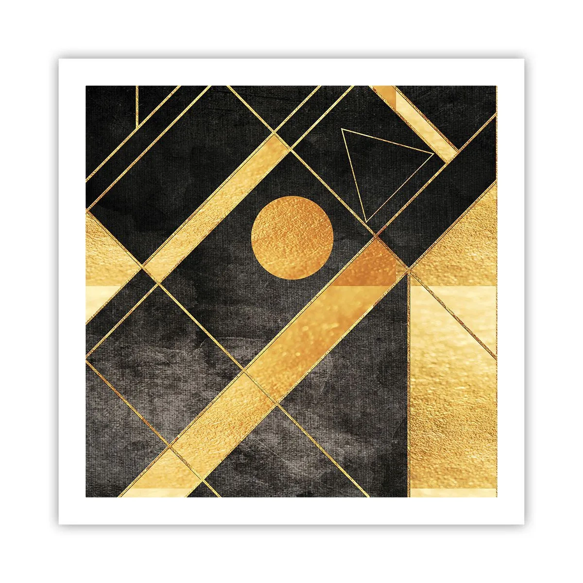 Poster - Die Sonne der Wüste - 60x60 cm