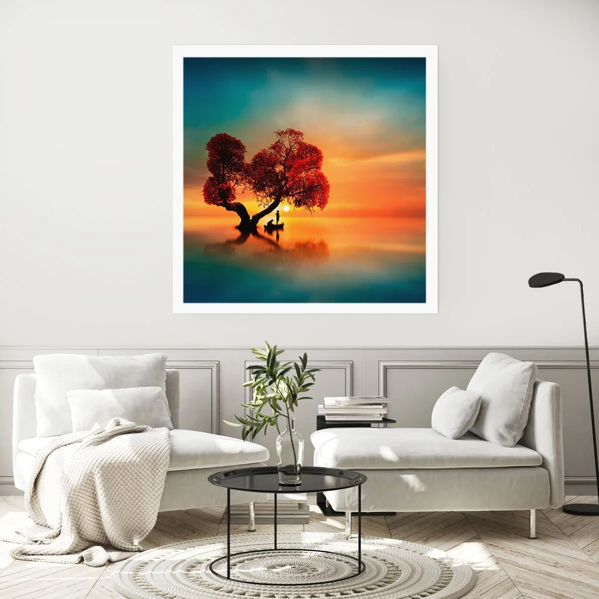 Poster - Oddaysons und die Stille der Weltlosen - 60x60 cm