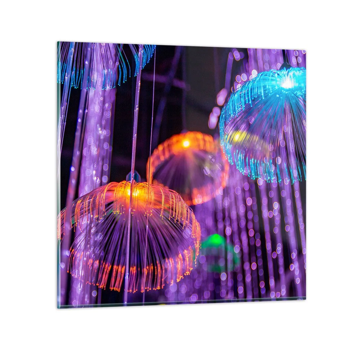 Glasbild - Bild auf glas - Lichtbrunnen - 30x30 cm