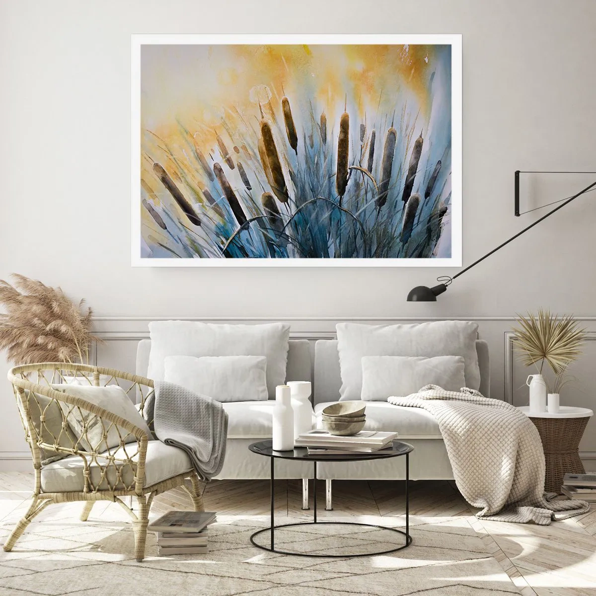 Poster - Die Kälte des Wassers, die Hitze der Sonne - 40x30 cm