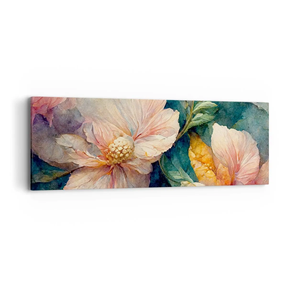 Bild auf Leinwand - Leinwandbild - Pure Subtilität - 90x30 cm