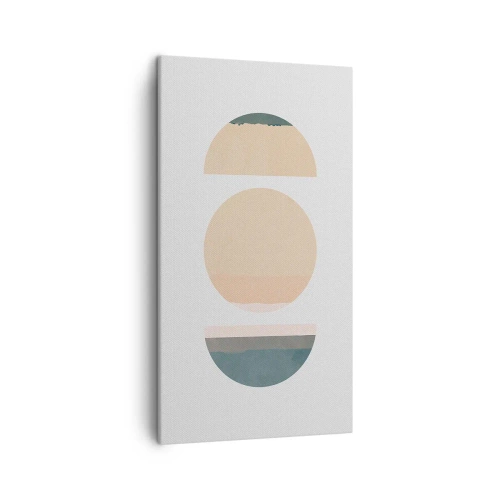 Bild auf Leinwand - Leinwandbild - Ein Rad hinter dem anderen… - 45x80 cm