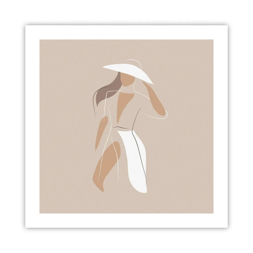 Poster - Mode macht Spaß - 50x50 cm