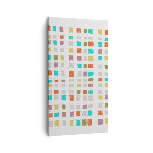 Bild auf Leinwand - Leinwandbild - Unbekanntes Spiel - 45x80 cm