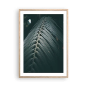 Poster in einem Rahmen aus heller Eiche - Die Präzision der Natur - 50x70 cm