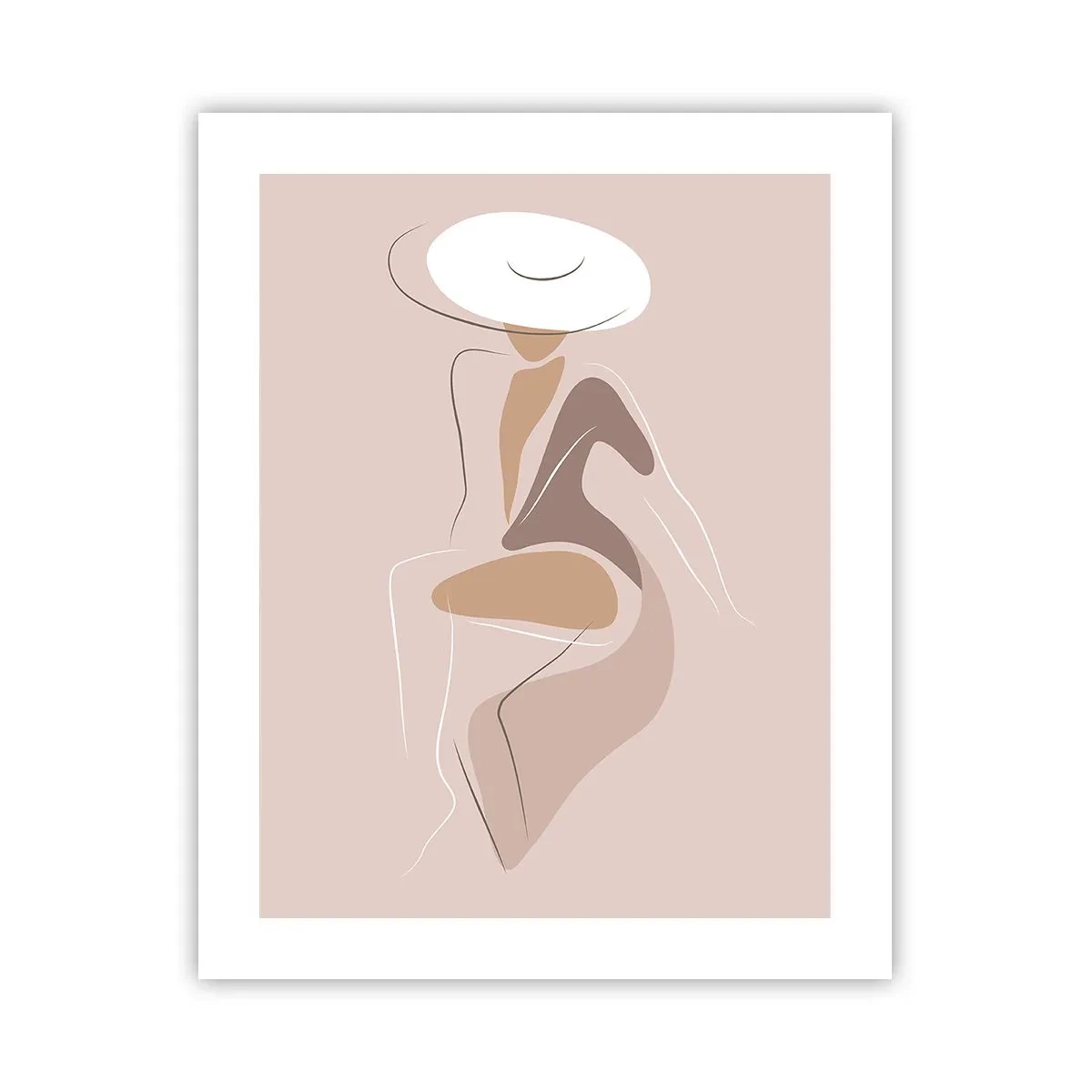 Poster - Eine Dame sein - 40x50 cm