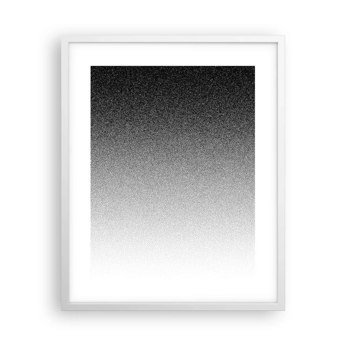 Poster in einem weißen Rahmen - Dem Licht entgegen - 40x50 cm