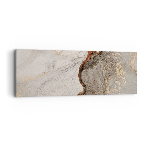 Bild auf Leinwand - Leinwandbild - An der Grenze der Farben - 90x30 cm