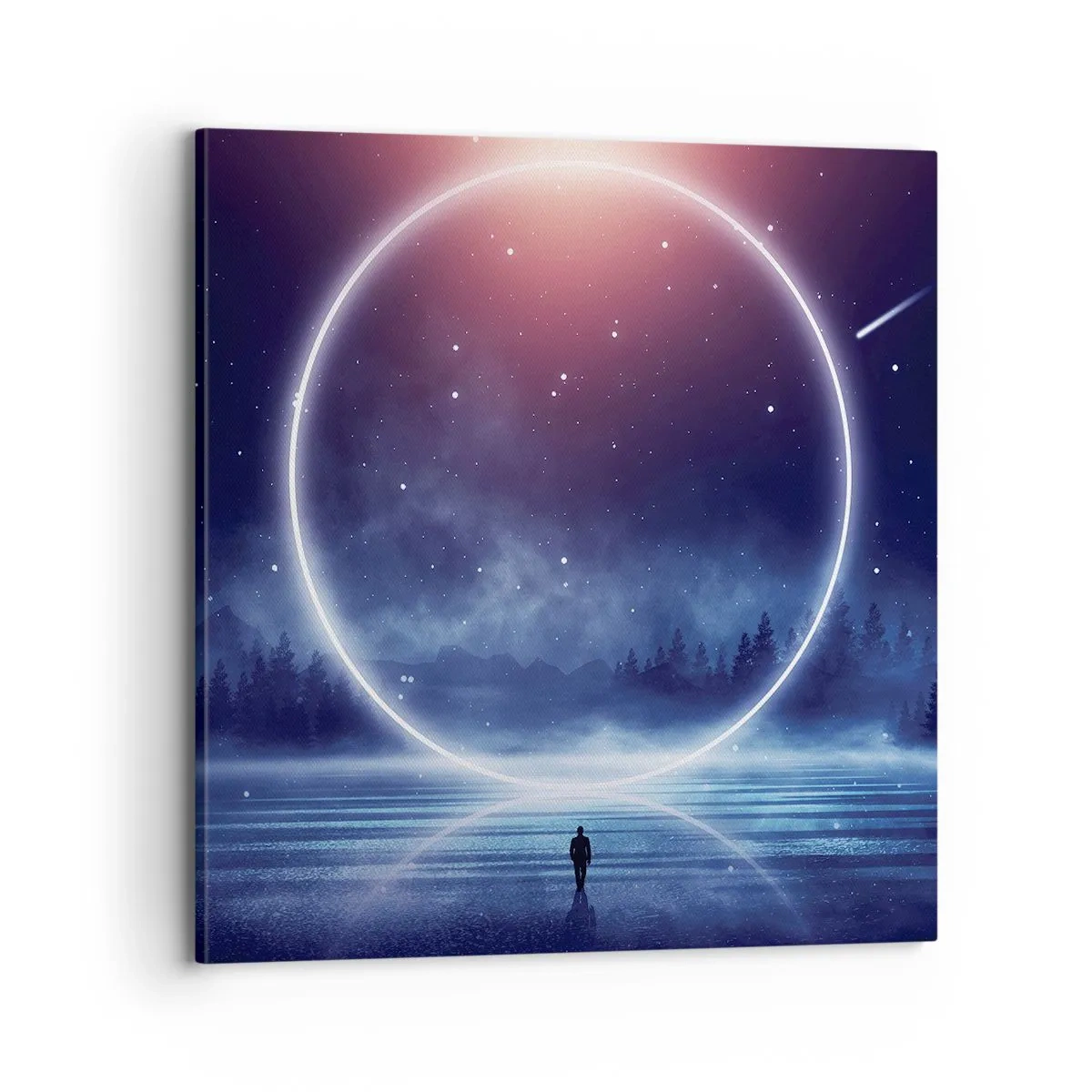 Bild auf Leinwand - Leinwandbild - Sie sind schon da ... - 70x70 cm