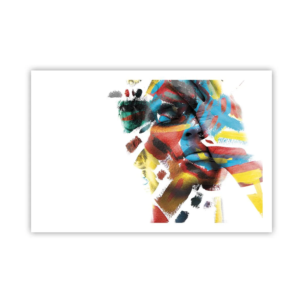 Poster - Eine bunte Persönlichkeit - 91x61 cm